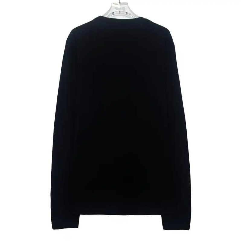 Versace Versace Men's Black Long Sleeve T-Shirt 0089 Size US S / EU 44-46 / 1 - 2 Thumbnail