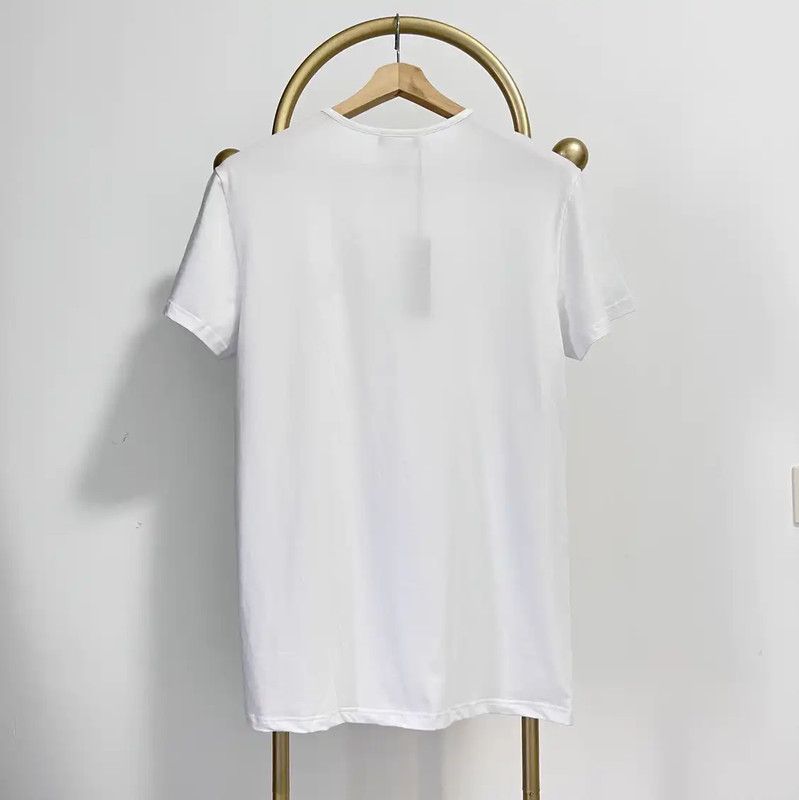 Versace Versace Summer White Cotton Blend T-Shirt 0089 Size US S / EU 44-46 / 1 - 8 Thumbnail