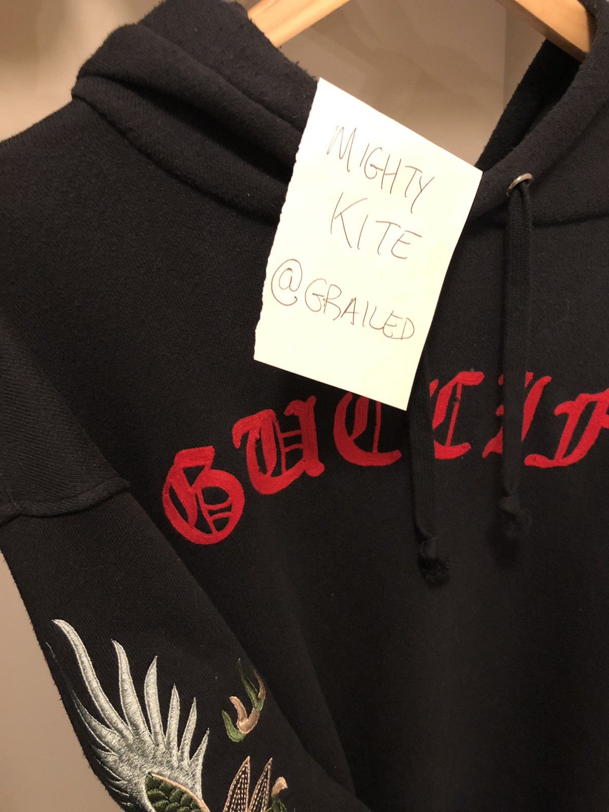 Gucci Guccify Dragon Hoodie Grailed