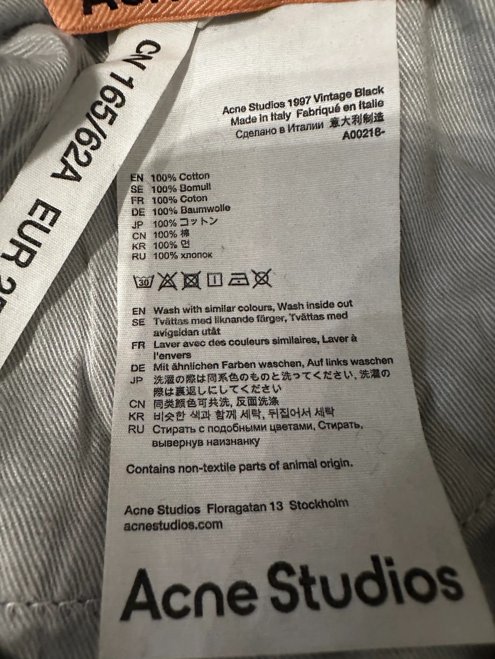 Acne Studios Acne Studios 1997 Vintage Black Jeans Size 25" / US 0 / IT 36 - 3 Thumbnail