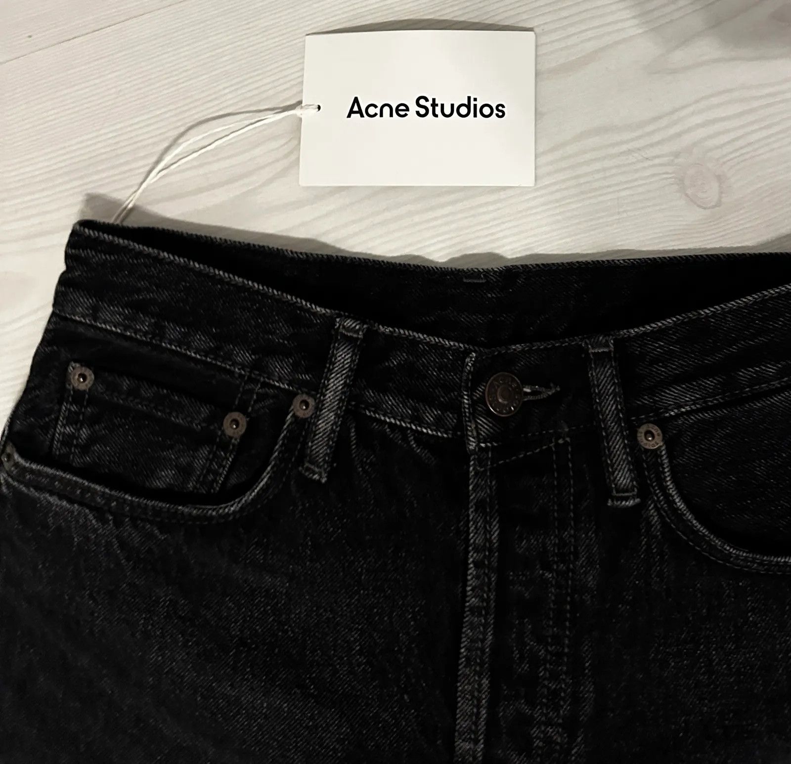 Acne Studios Acne Studios 1997 Vintage Black Jeans Size 25" / US 0 / IT 36 - 7 Thumbnail