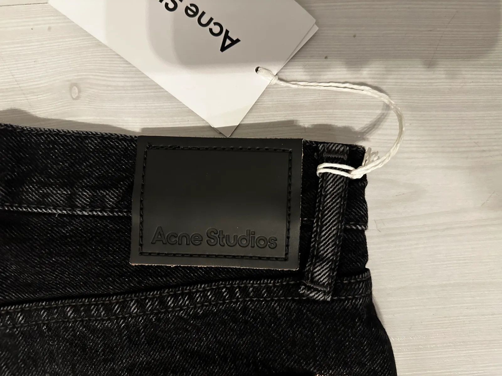 Acne Studios Acne Studios 1997 Vintage Black Jeans Size 25" / US 0 / IT 36 - 2 Thumbnail