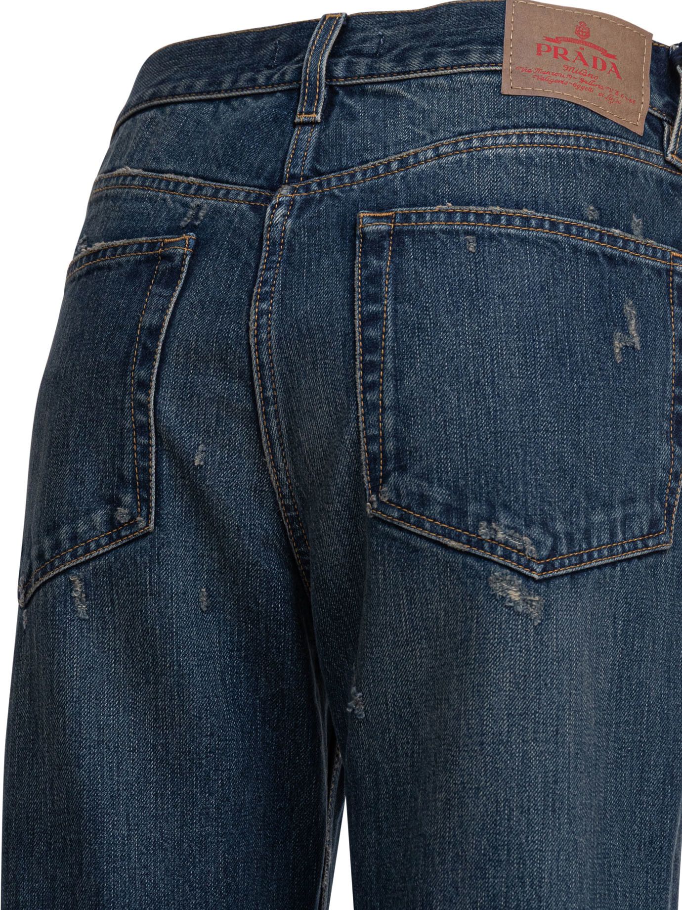 Prada Prada Straight Leg Jeans tag size 26 Women - USA Duties Paid Size 26" / US 2 / IT 38 - 4 Thumbnail