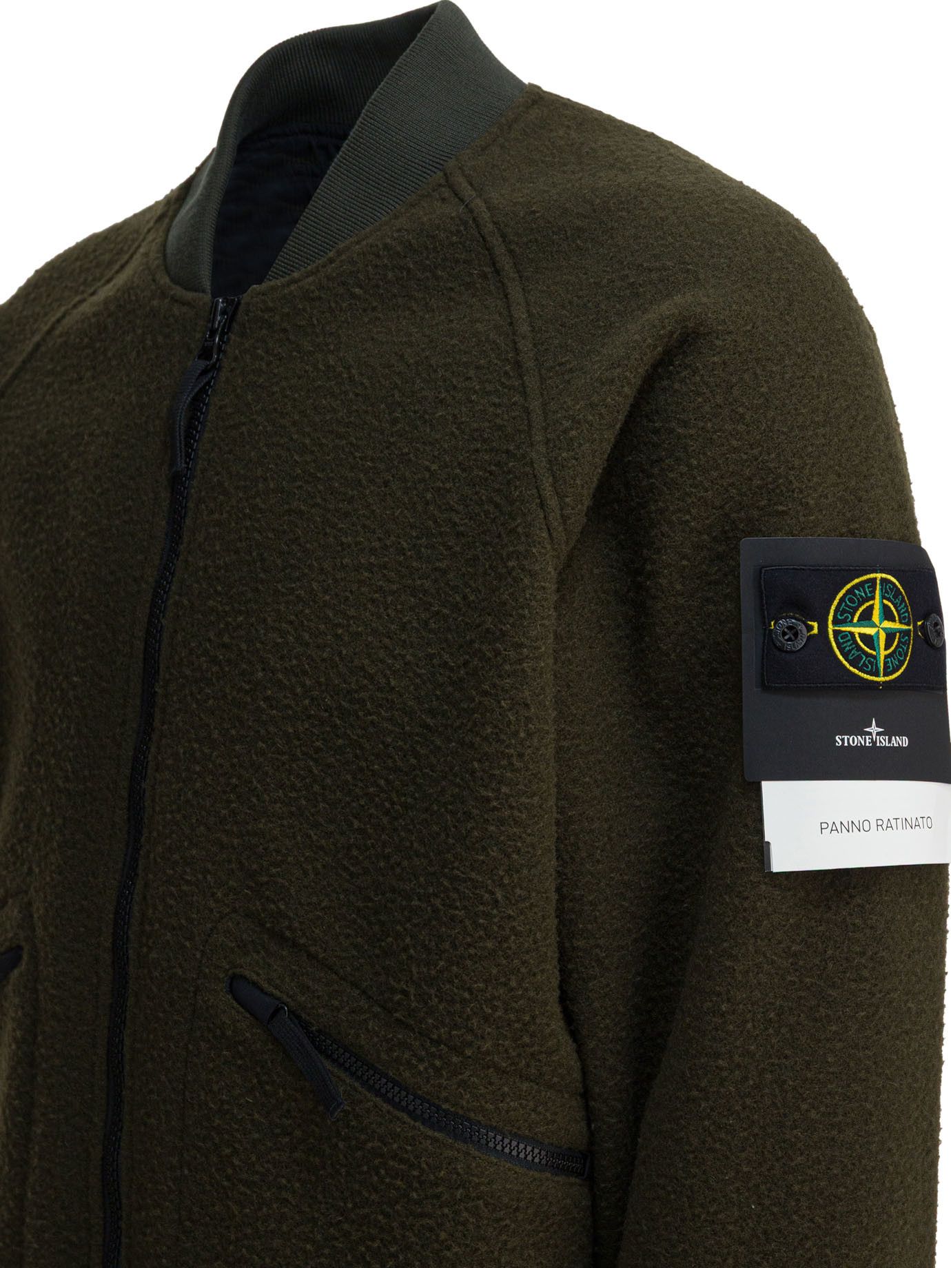 Stone Island Stone Island Waterproof Wool And Nylon Bomber Jacket tag size M Men - USA Duties Paid Size US M / EU 48-50 / 2 - 4 Thumbnail