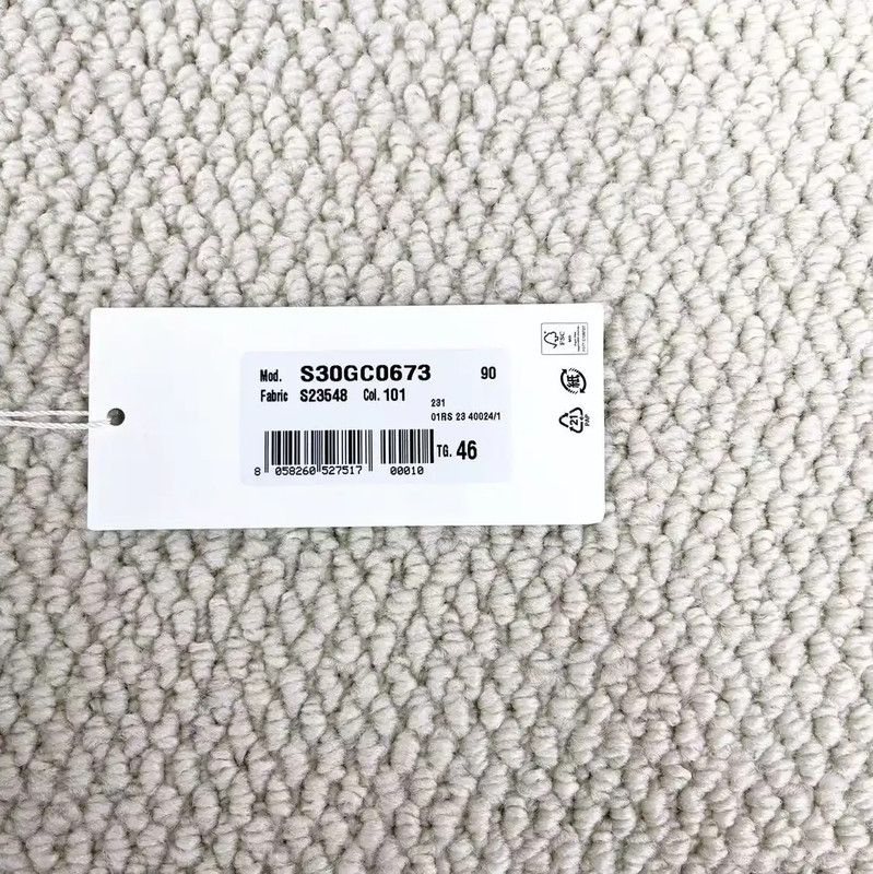 Maison Margiela Maison Margiela White Cotton Logo Print T-Shirt 0089 Size US M / EU 48-50 / 2 - 5 Thumbnail