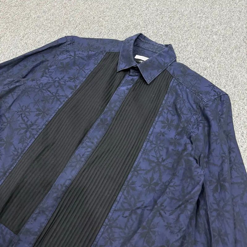 Versace Versace Men's Blue Cotton Shirt 0089 Size US S / EU 44-46 / 1 - 3 Thumbnail
