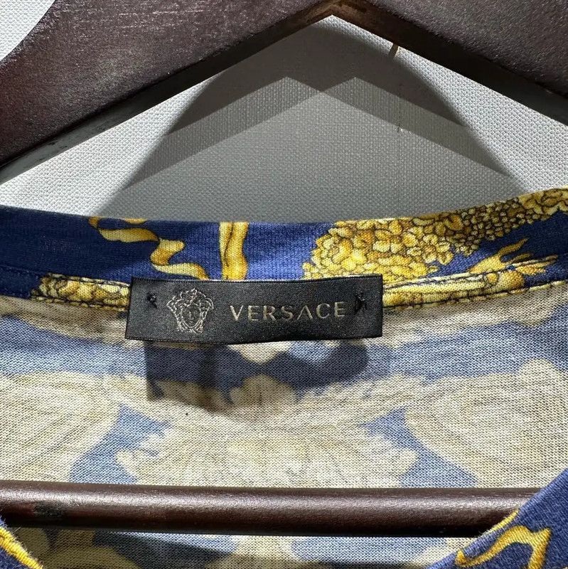 Versace Versace Casual Men's T-Shirt in Khaki 0089 Size US M / EU 48-50 / 2 - 3 Thumbnail