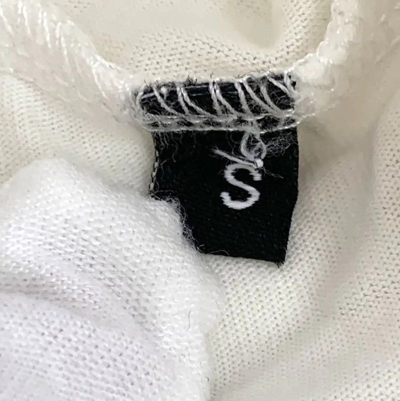 Versace Versace White Cotton Long Sleeve T-Shirt 0089 Size US S / EU 44-46 / 1 - 7 Thumbnail