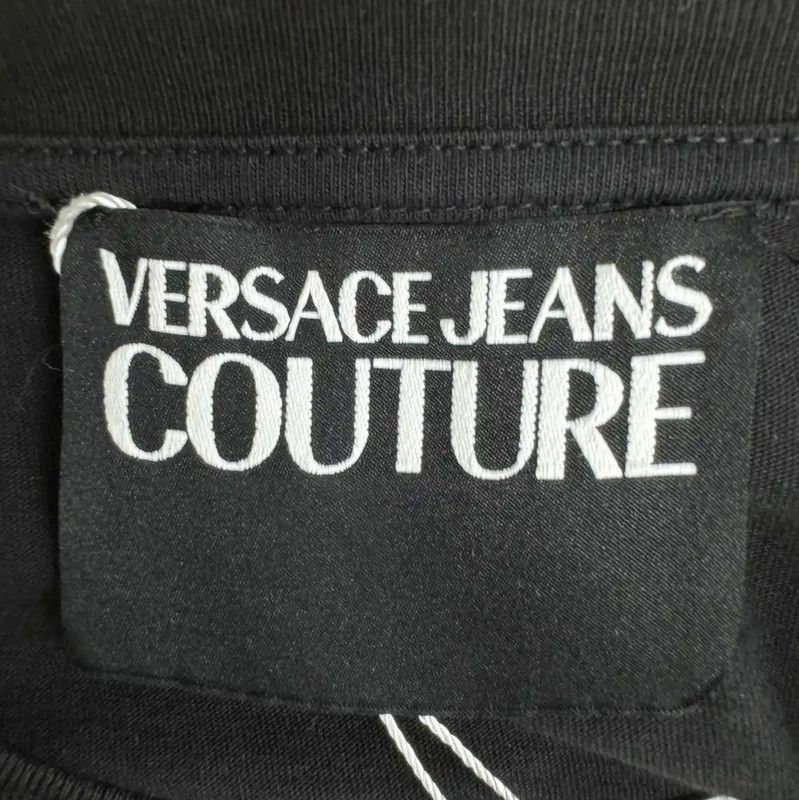 Versace Versace Black Cotton Men's T-Shirt 0089 Size US L / EU 52-54 / 3 - 3 Thumbnail