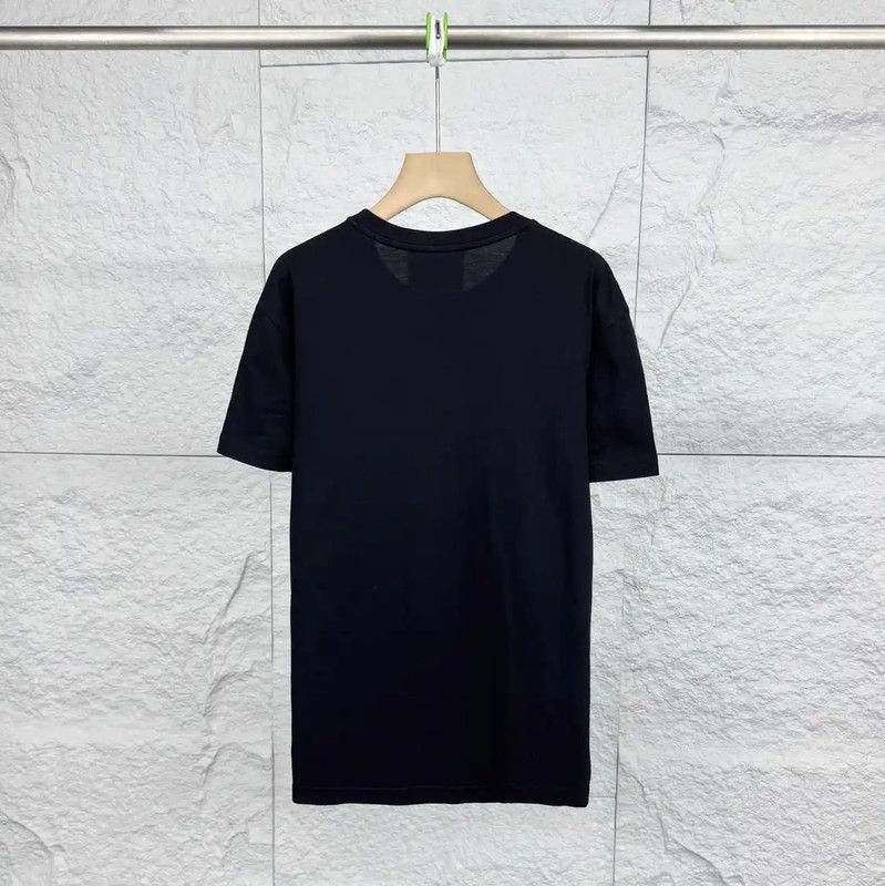 Versace Versace Black Cotton Men's T-Shirt 0089 Size US L / EU 52-54 / 3 - 2 Thumbnail