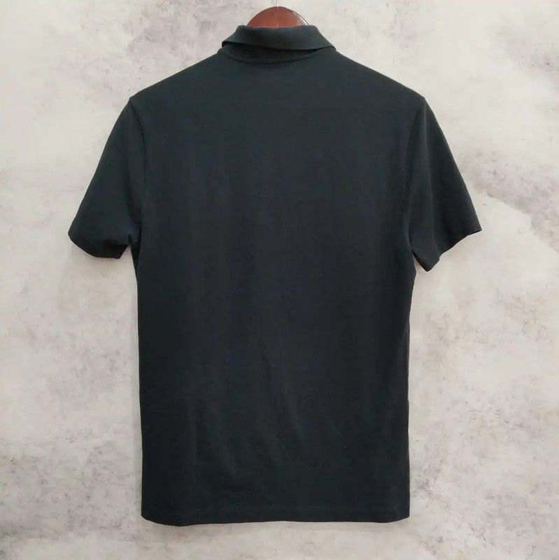 Versace Versace Black Cotton Short Sleeve Polo 0089 Size US XS / EU 42 / 0 - 2 Thumbnail