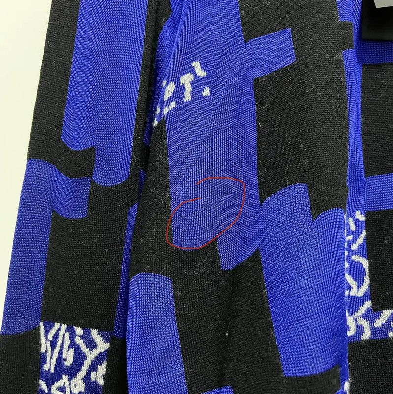 Versace Versace Blue Wool Long Sleeve Sweater 0089 Size US XL / EU 56 / 4 - 8 Thumbnail
