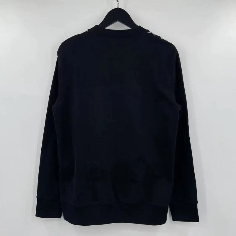 Versace Versace Black Cotton Long Sleeve Sweatshirt 0089 Size US XS / EU 42 / 0 - 2 Thumbnail