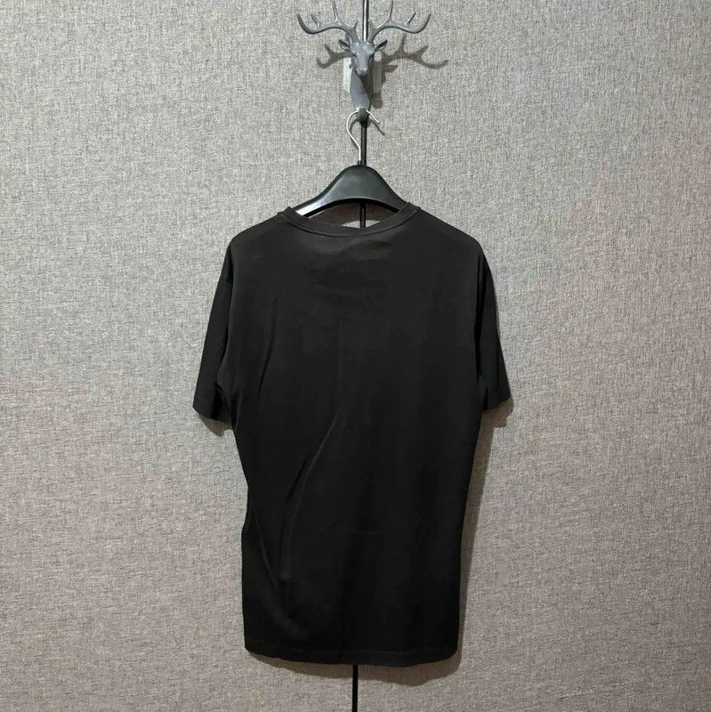 Versace Versace Black Cotton Logo T-Shirt for Men 0089 Size US S / EU 44-46 / 1 - 2 Thumbnail