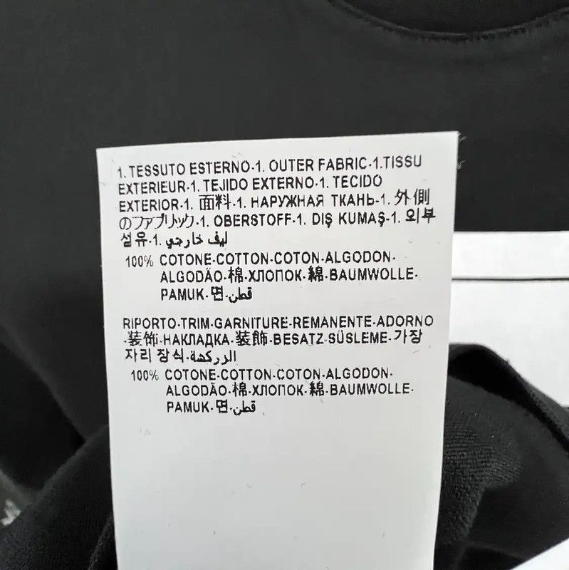 Versace Versace Black Cotton Short Sleeve T-Shirt 0089 Size US XS / EU 42 / 0 - 9 Thumbnail