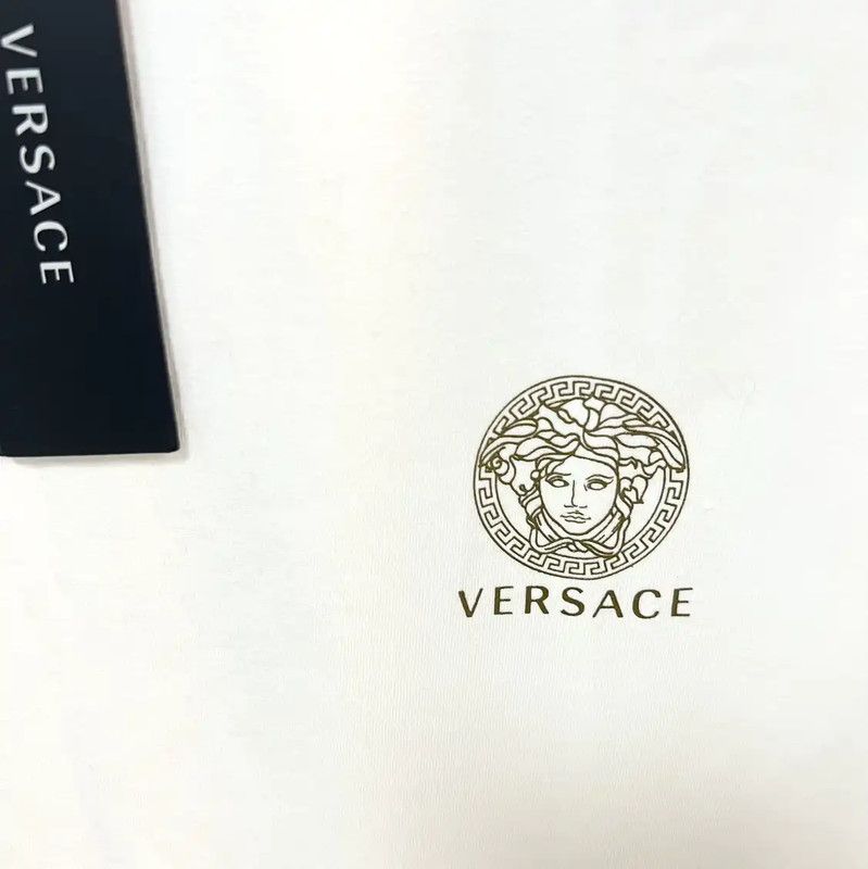 Versace Versace Men's Cotton Summer T-Shirt 0089 Size US S / EU 44-46 / 1 - 3 Thumbnail