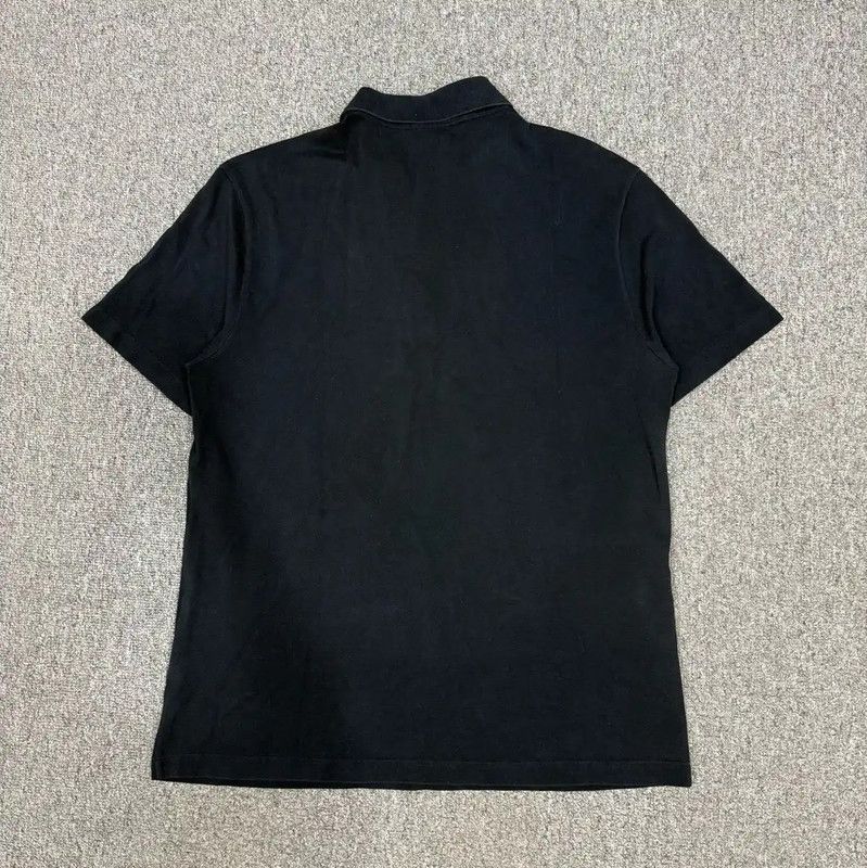 Versace Versace Black Cotton Polo for Men 0089 Size US L / EU 52-54 / 3 - 2 Thumbnail