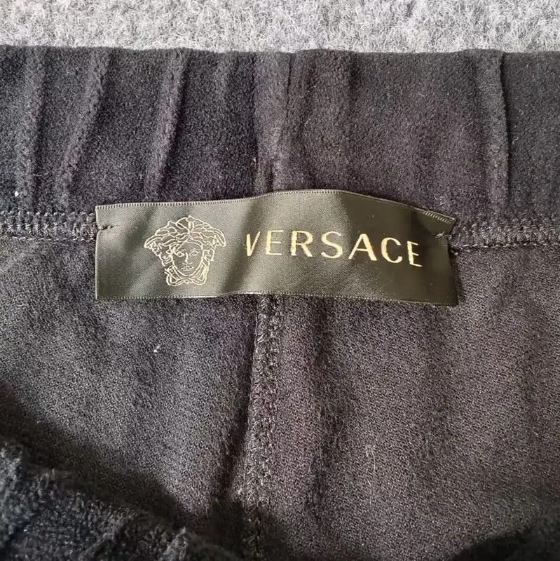 Versace Versace Black Casual Pants for Men 0089 Size US 27 - 3 Thumbnail