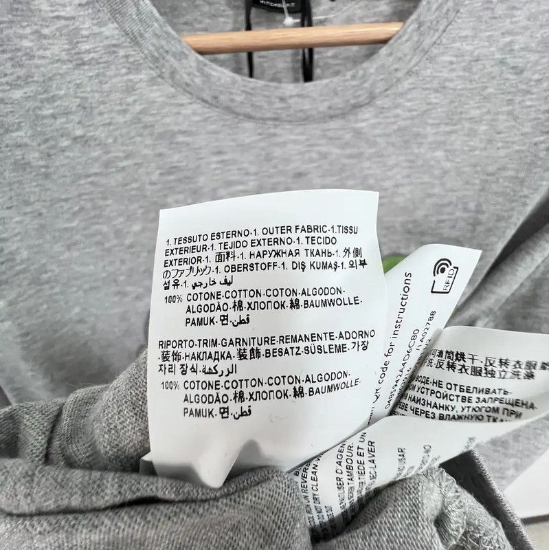 Versace Versace Gray Cotton Printed T-Shirt for Men 0089 Size US XXL / EU 58 / 5 - 6 Thumbnail