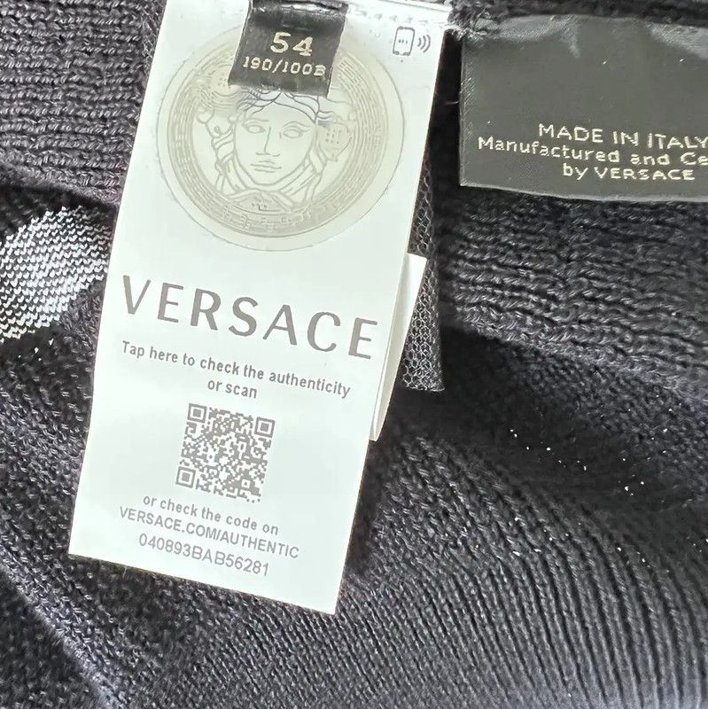 Versace Versace Men's Color Block Long Sleeve Sweater 0089 Size US XXL / EU 58 / 5 - 6 Thumbnail