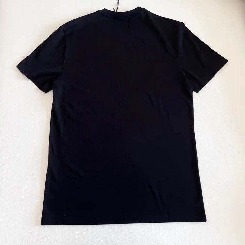 Versace Versace Black Cotton Short Sleeve T-Shirt 0089 Size US M / EU 48-50 / 2 - 6 Thumbnail