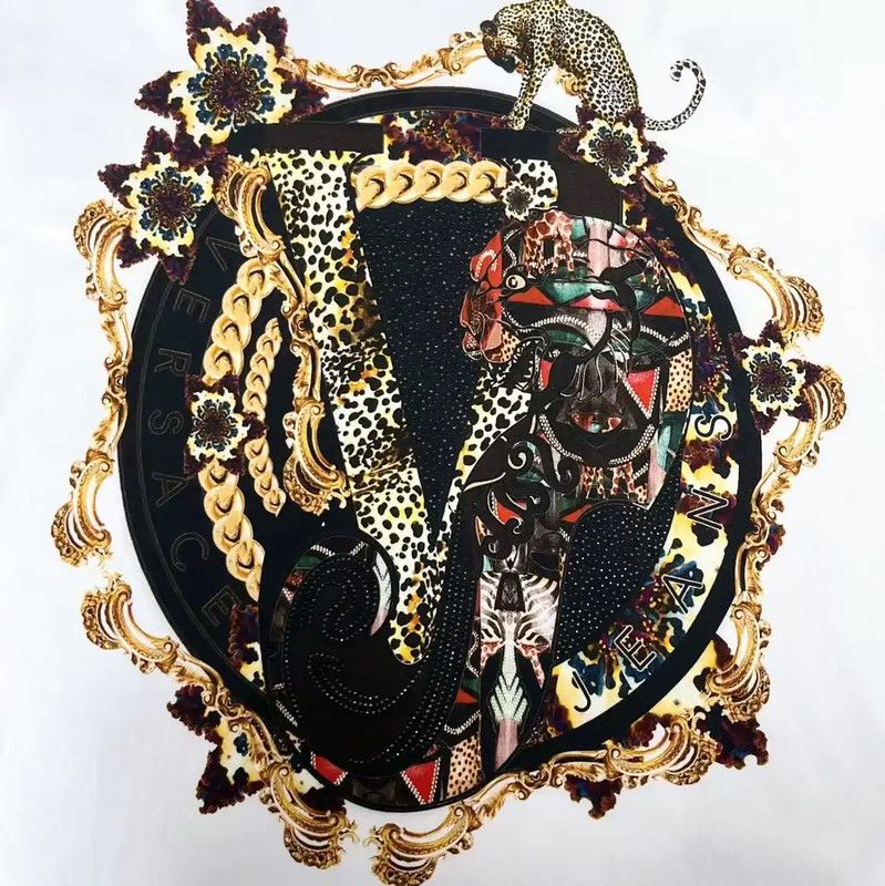 Versace Versace Men's Long Sleeve Medusa Tee 0089 Size US XXL / EU 58 / 5 - 5 Thumbnail