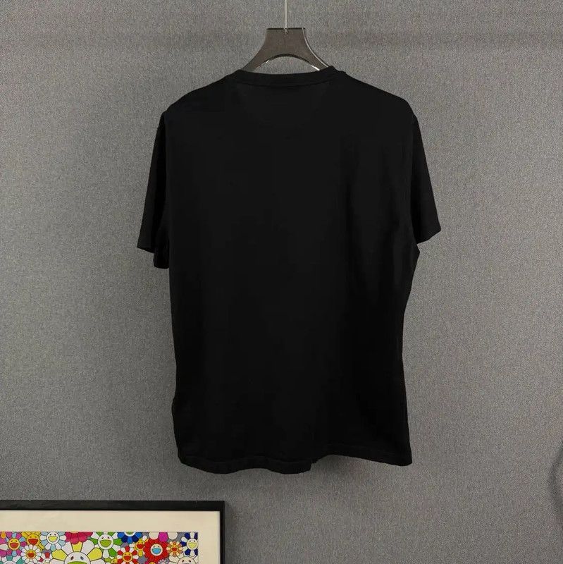 Versace Versace Black Men's T-Shirt with Graphic Design 0089 Size US L / EU 52-54 / 3 - 2 Thumbnail