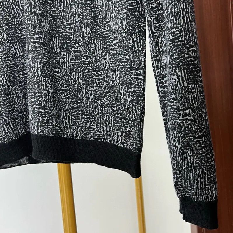 Versace Versace Multicolor Wool Pullover Sweater for Men 0089 Size US M / EU 48-50 / 2 - 4 Thumbnail