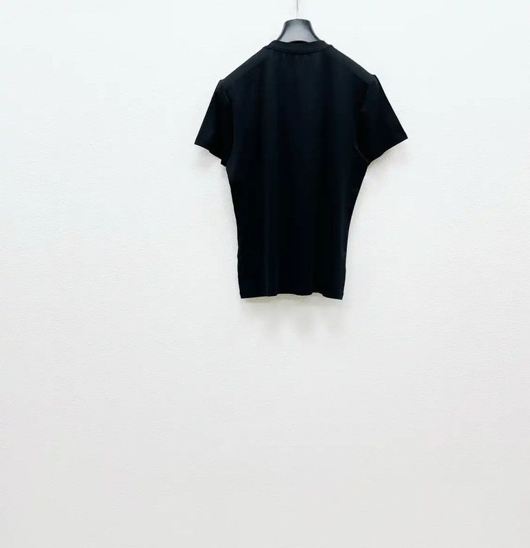 Versace Versace Black Cotton Men's T-Shirt 0089 Size US M / EU 48-50 / 2 - 4 Thumbnail
