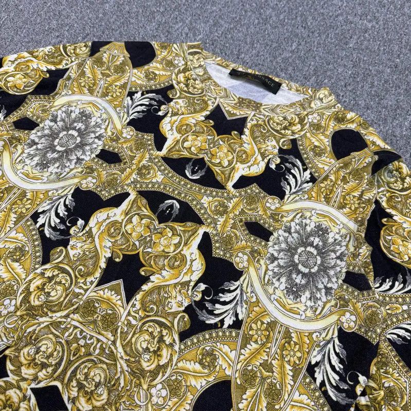 Versace Versace Multicolor Cotton Men's Sweater 0089 Size US M / EU 48-50 / 2 - 3 Thumbnail