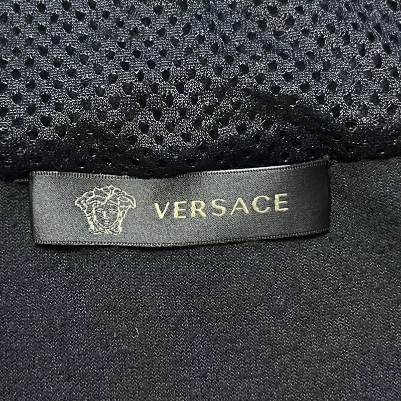 Versace Versace Black Cotton Men's Hooded Jacket 0089 Size US XS / EU 42 / 0 - 3 Thumbnail