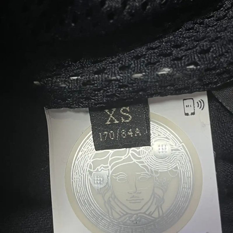 Versace Versace Black Cotton Men's Hooded Jacket 0089 Size US XS / EU 42 / 0 - 4 Thumbnail