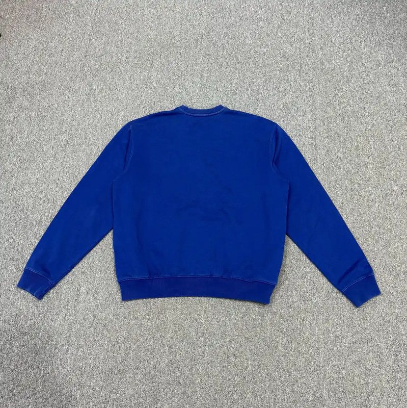 Versace Versace Blue Cotton Men's Sweatshirt 0089 Size US M / EU 48-50 / 2 - 2 Thumbnail