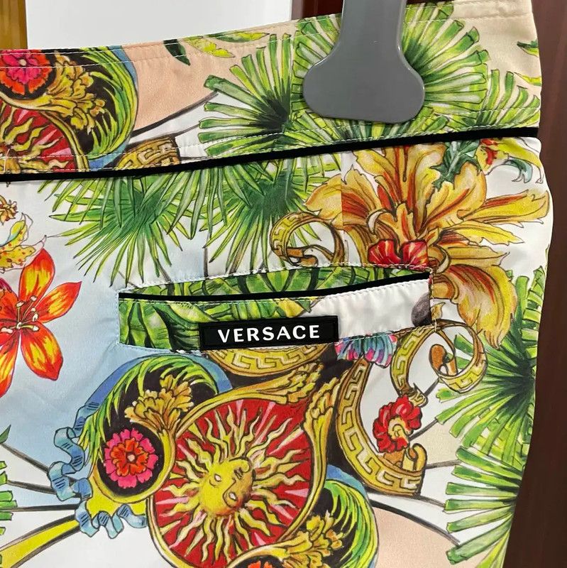 Versace Versace Colorful Men's Shorts 0089 Size US 31 - 5 Thumbnail