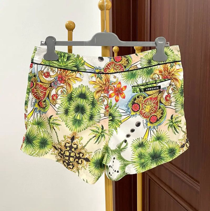 Versace Versace Colorful Men's Shorts 0089 Size US 31 - 4 Thumbnail