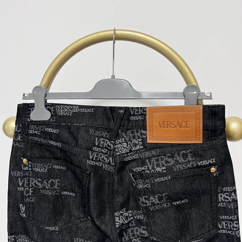 Versace Versace Black Casual Pants for Men 0089 Size US 26 / EU 42 - 5 Thumbnail