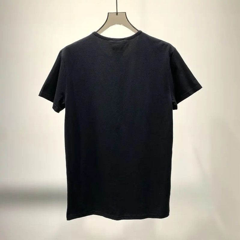 Versace Versace Men's Black Cotton T-Shirt 0089 Size US M / EU 48-50 / 2 - 2 Thumbnail