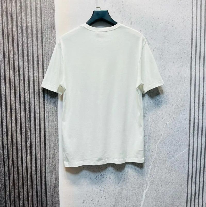 Versace Versace Men's Logo T-Shirt in White 0089 Size US L / EU 52-54 / 3 - 2 Thumbnail