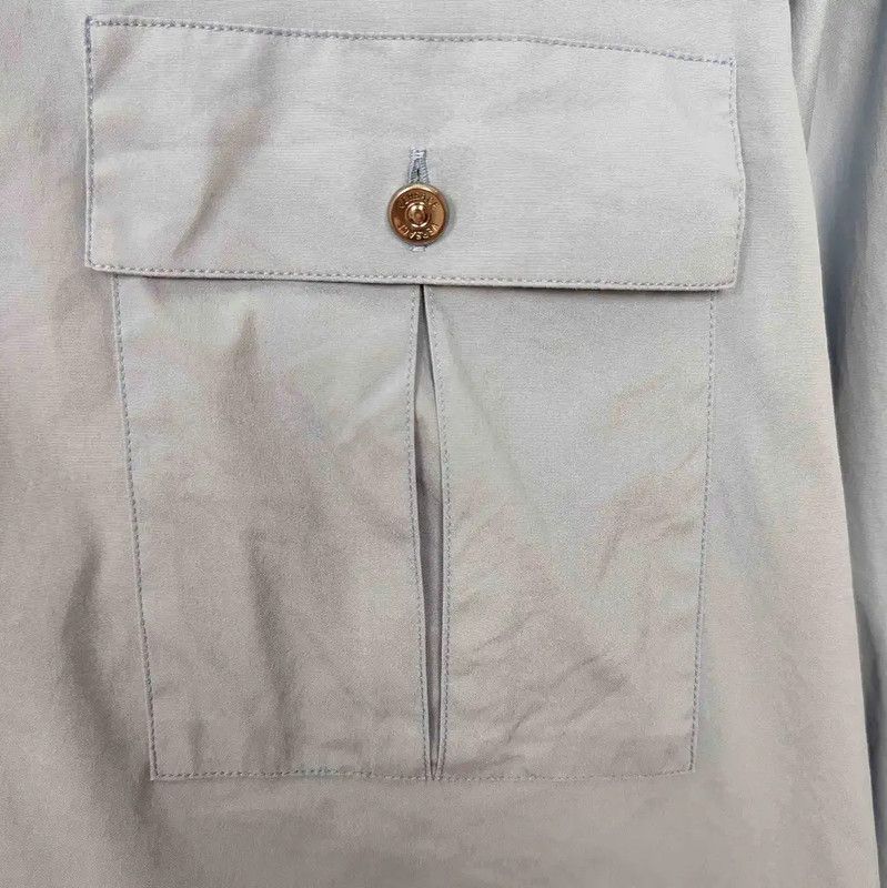 Versace Versace Men's Long Sleeve Blue Shirt 0089 Size US L / EU 52-54 / 3 - 5 Thumbnail