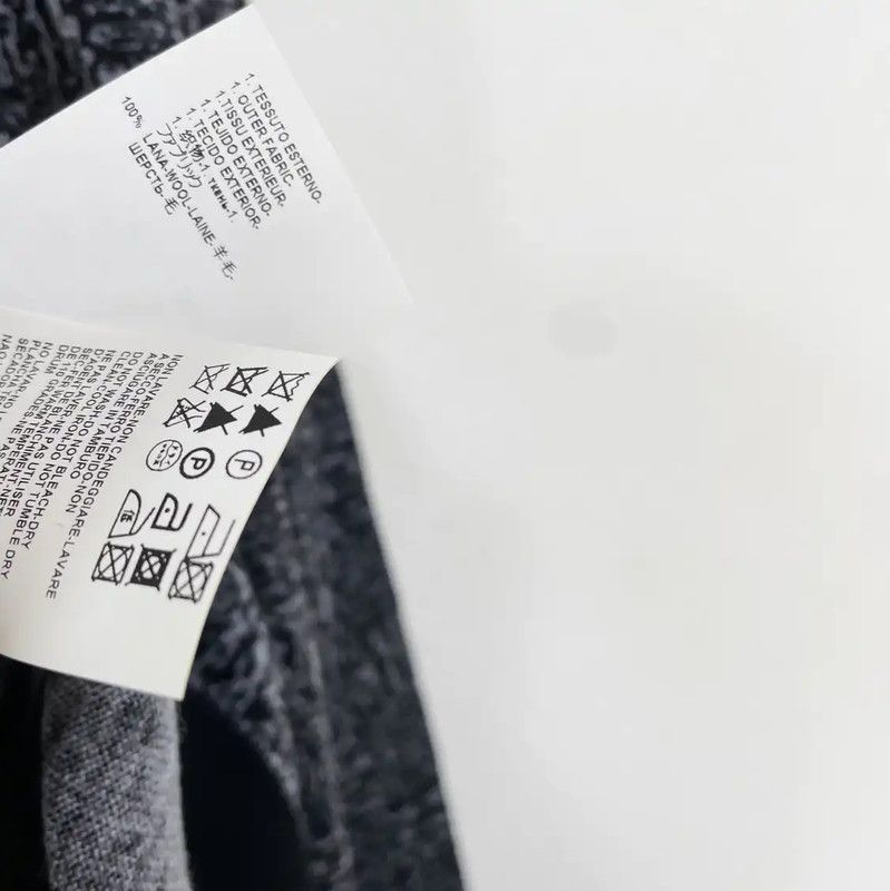 Versace Versace Gray Wool Men's Long Sleeve Sweater 0089 Size US S / EU 44-46 / 1 - 5 Thumbnail