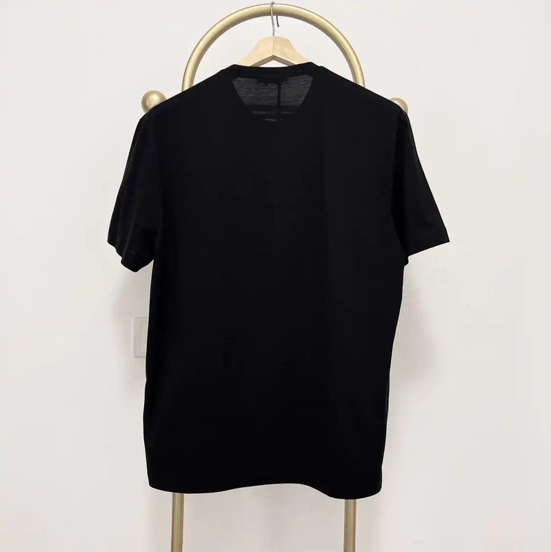 Versace Versace Summer Black Cotton Men's T-Shirt 0089 Size US S / EU 44-46 / 1 - 6 Thumbnail