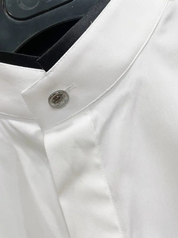 Versace Versace White Long Sleeve Shirt for Men 0089 Size US S / EU 44-46 / 1 - 3 Thumbnail