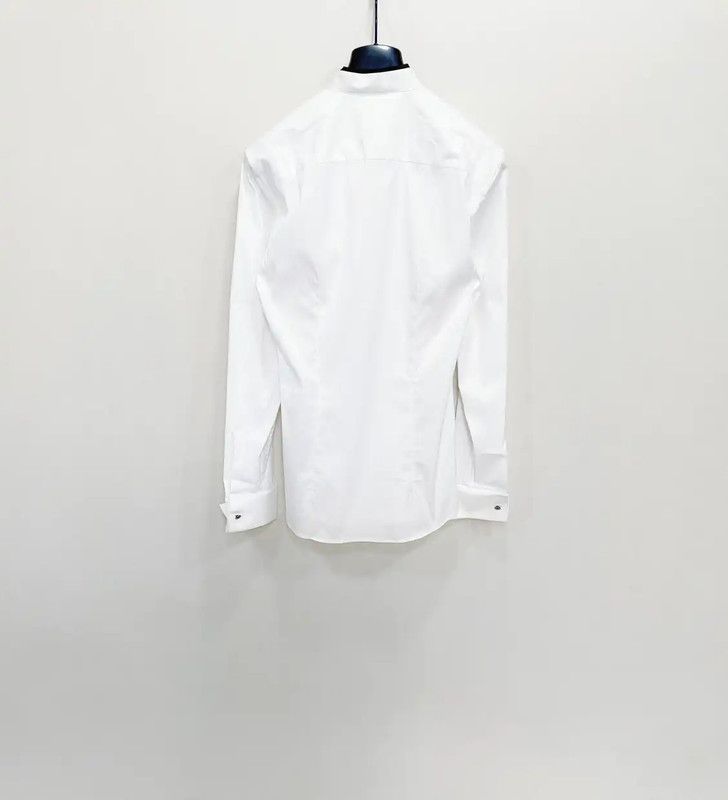 Versace Versace White Long Sleeve Shirt for Men 0089 Size US S / EU 44-46 / 1 - 2 Thumbnail