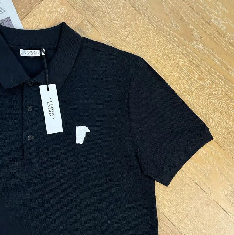 Versace Versace Black Men’s Polo Shirt M Size 0089 Size US M / EU 48-50 / 2 - 5 Thumbnail