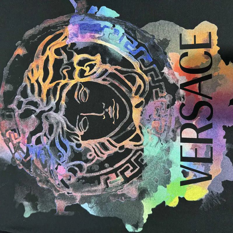 Versace Versace Black Medusa Printed T-Shirt 0089 Size US M / EU 48-50 / 2 - 4 Thumbnail