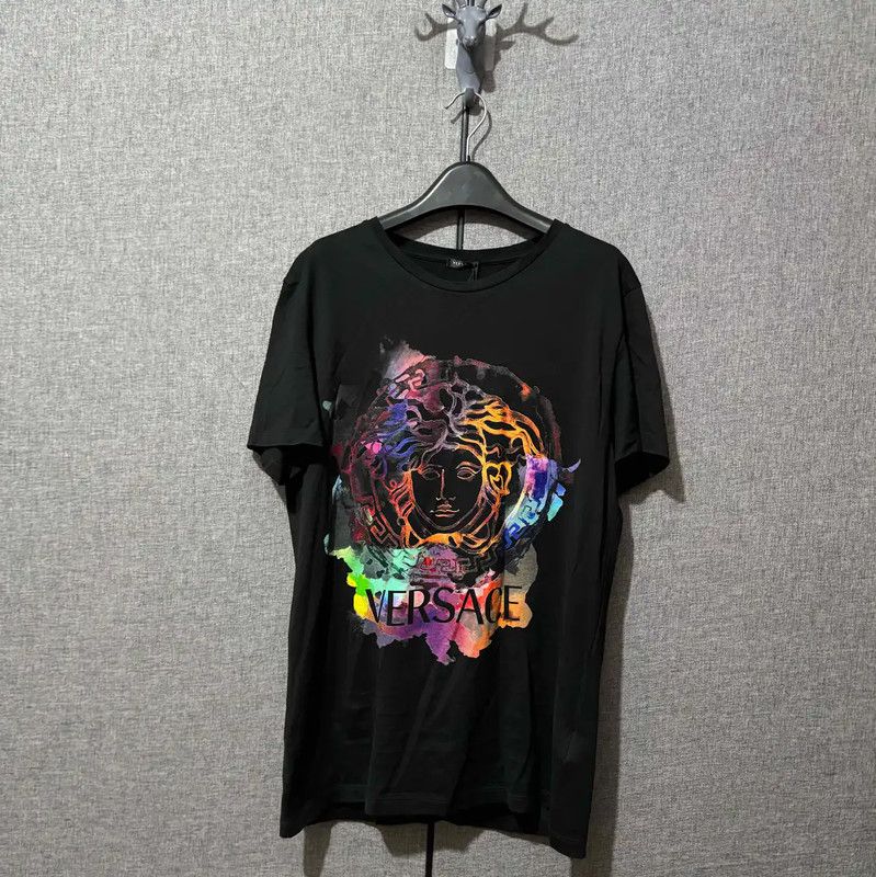 Versace Versace Black Medusa Printed T-Shirt 0089 Size US M / EU 48-50 / 2 - 2 Thumbnail