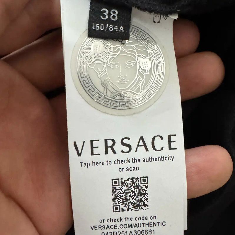 Versace Versace Black Medusa Printed T-Shirt 0089 Size US M / EU 48-50 / 2 - 5 Thumbnail