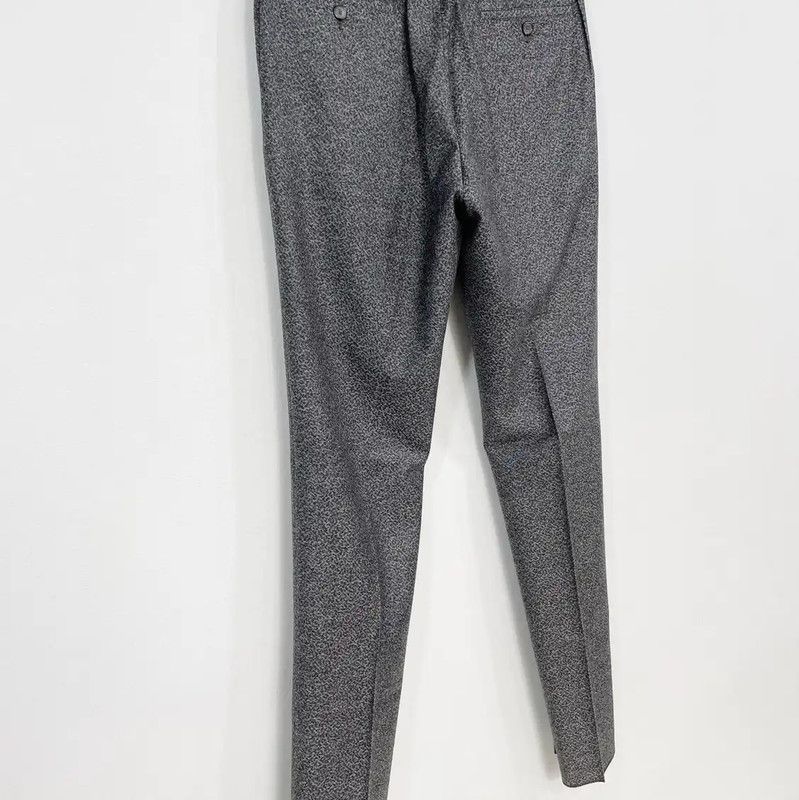 Versace Versace Gray Wool Casual Men's Pants 0089 Size US 26 / EU 42 - 2 Thumbnail