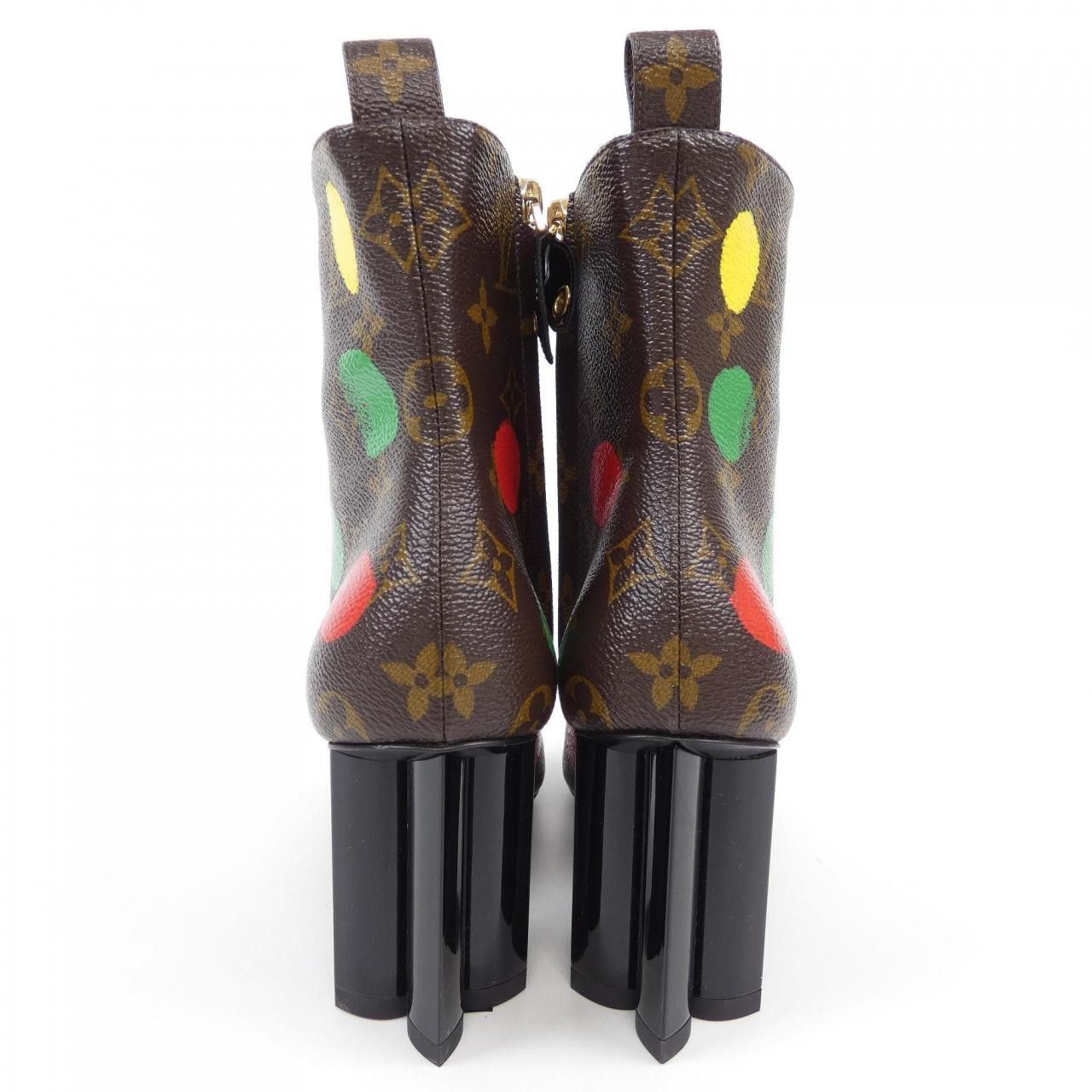 Louis Vuitton Louis Vuitton Louis Vuitton Silhouette Line Ankle Boots Leather Shoes DUTY FREE for USA Size ONE SIZE - 5 Thumbnail