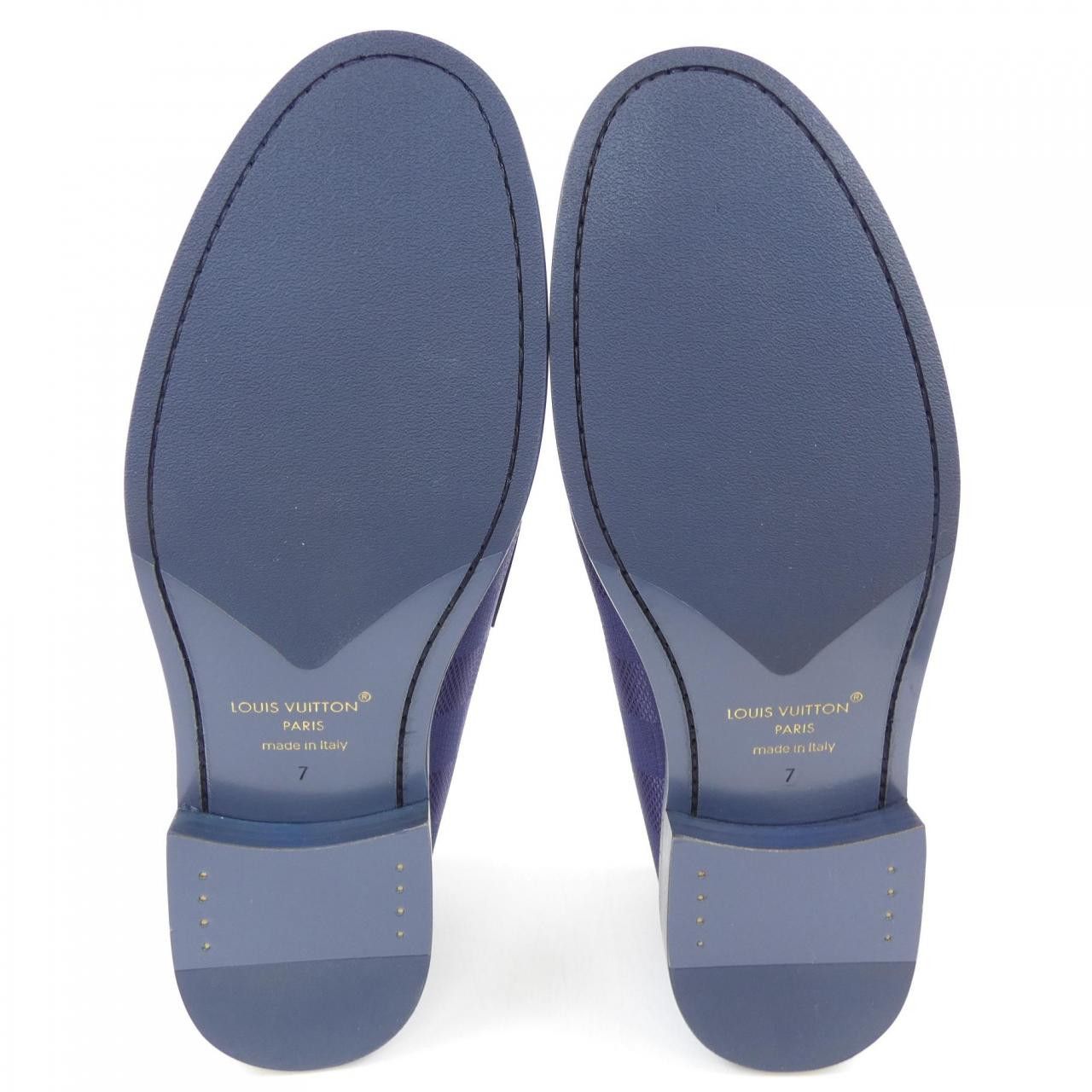 Louis Vuitton Louis Vuitton Louis Vuitton Meji Loafer Shoes Leather Shoes DUTY FREE for USA Size ONE SIZE - 4 Thumbnail